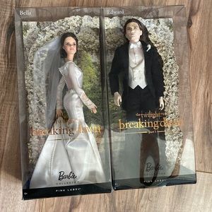 Twilight Bella & Edward wedding Barbie dolls